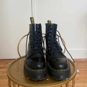 Dr Martens platform boots